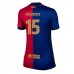 Maillot de foot Barcelona Andreas Christensen #15 Domicile vêtements Femmes 2024-25 Manches Courtes